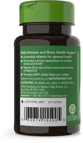 Nature's Way® | Vitamin D3 Sku:15590