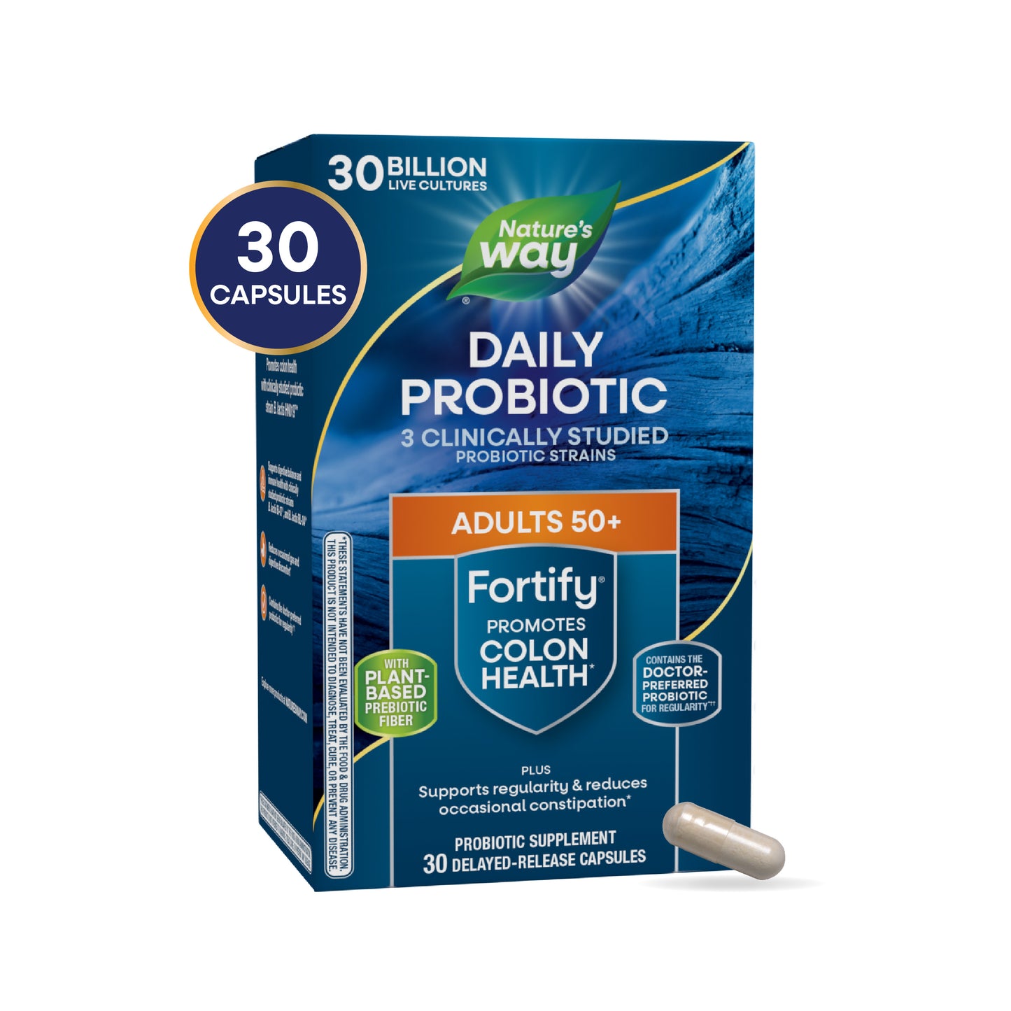 <{%MAIN9_10293%}>Nature's Way® | Fortify® 30 Billion Daily Probiotic Adults 50+