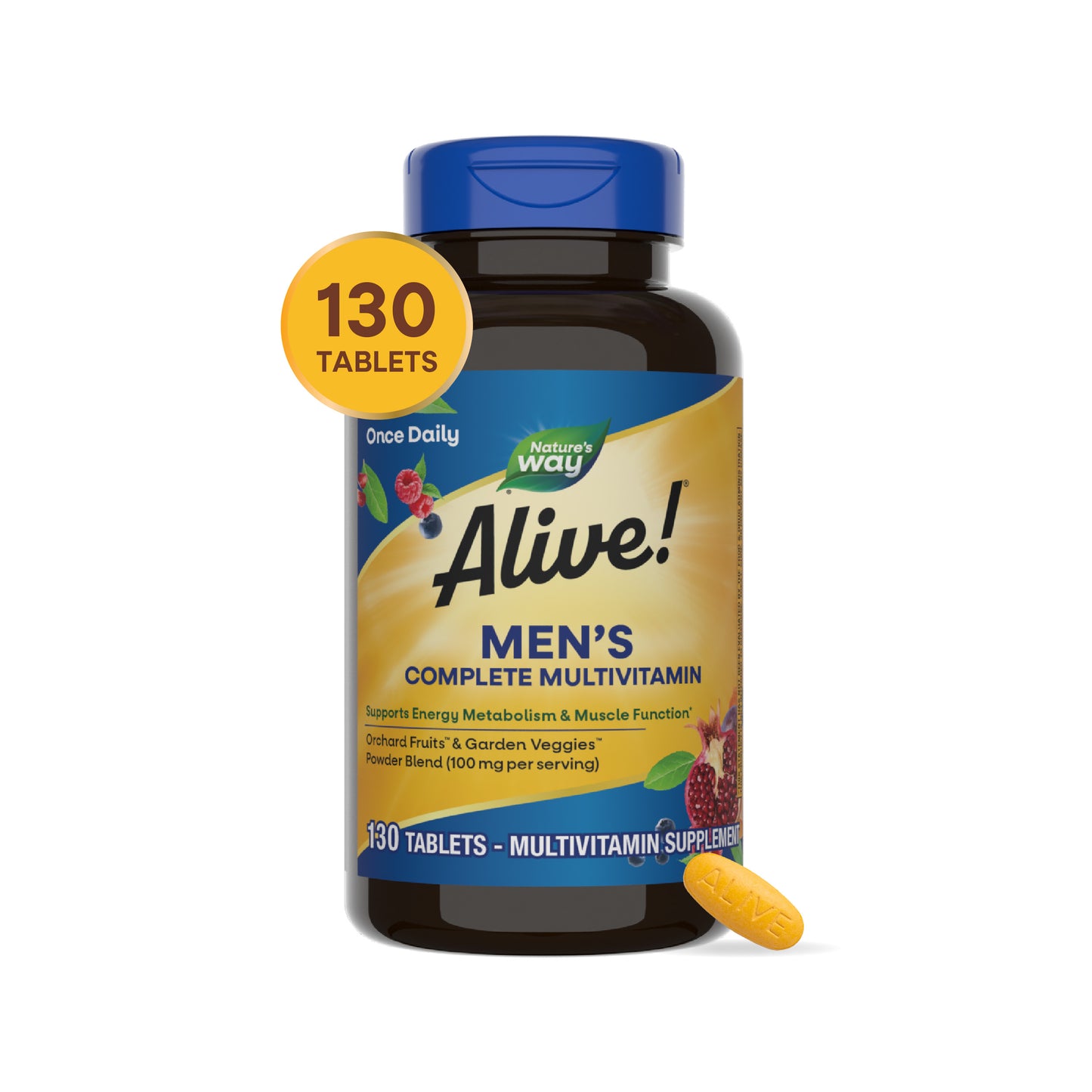 <{%MAIN7_13716%}>Nature's Way® | Alive!® Men's Complete Multivitamin