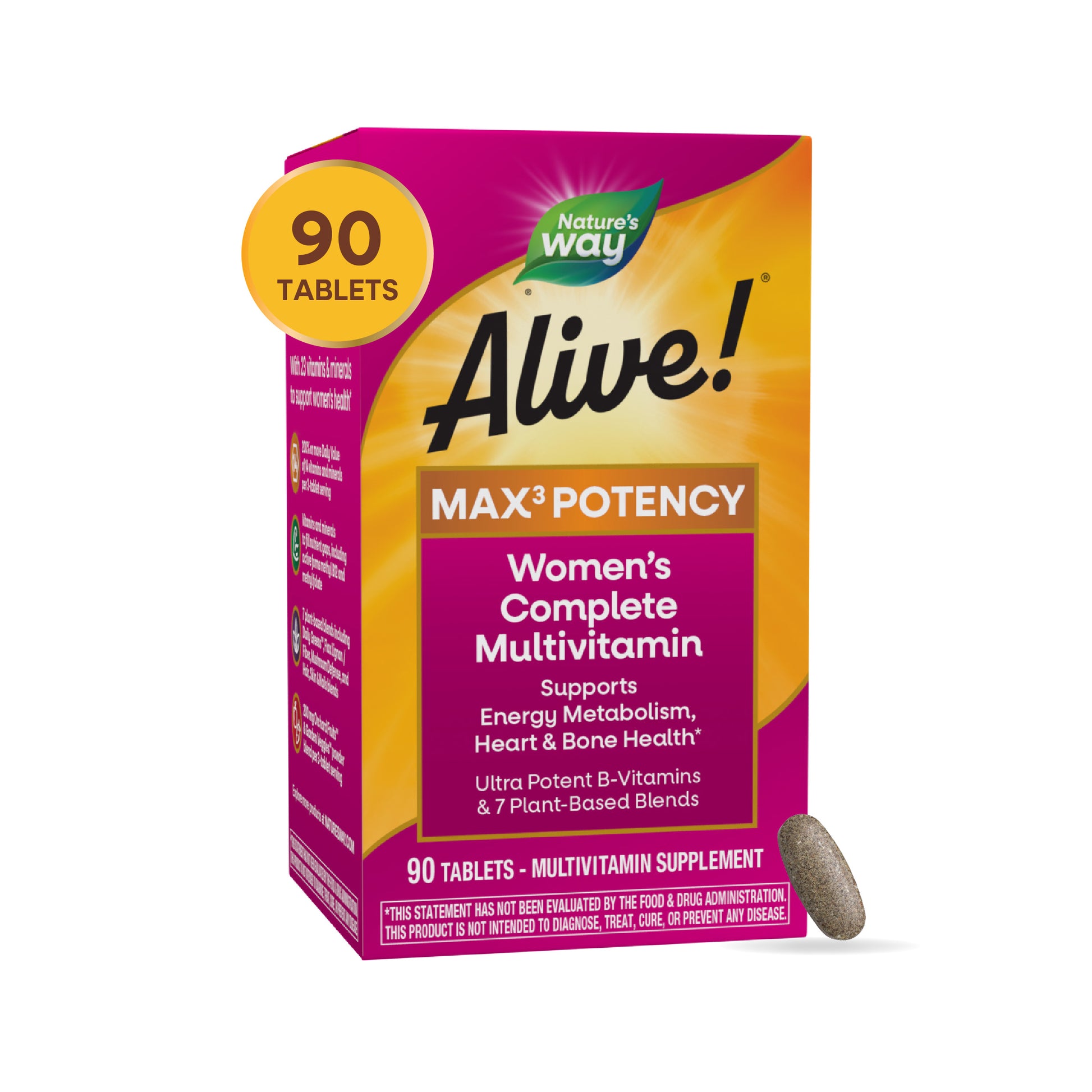 Nature's Way® | Alive!® Max3 Potency Women's Multivitamin