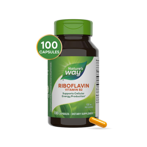 Nature's Way® | Riboflavin Vitamin B2 Sku:40421