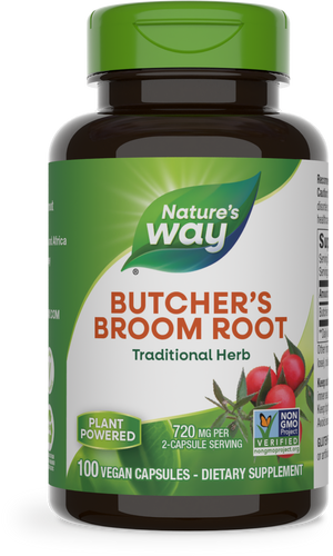 Natures's Way Butcher’s Broom Root Sku:11250