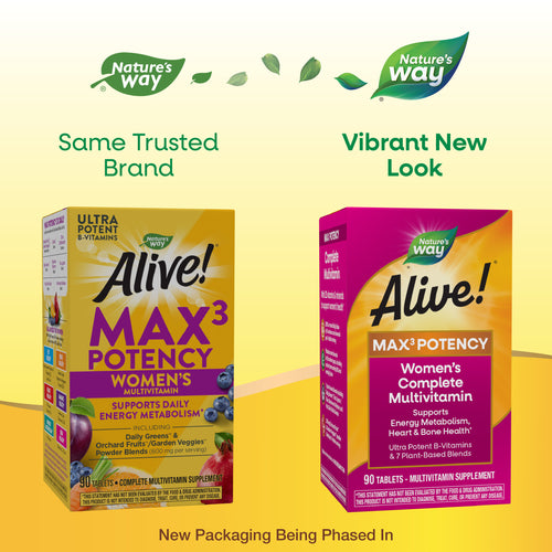 Nature's Way® | Alive!® Max3 Potency Women's Multivitamin Sku:15543