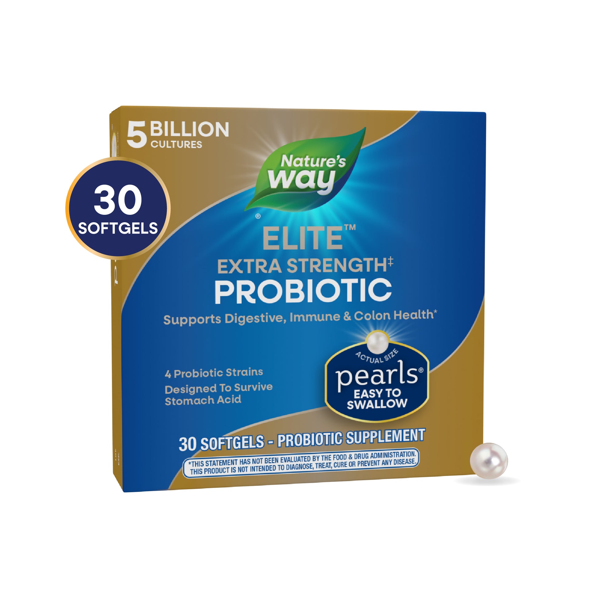 Nature's Way® | Pearls® Elite™ Extra Strength Probiotics