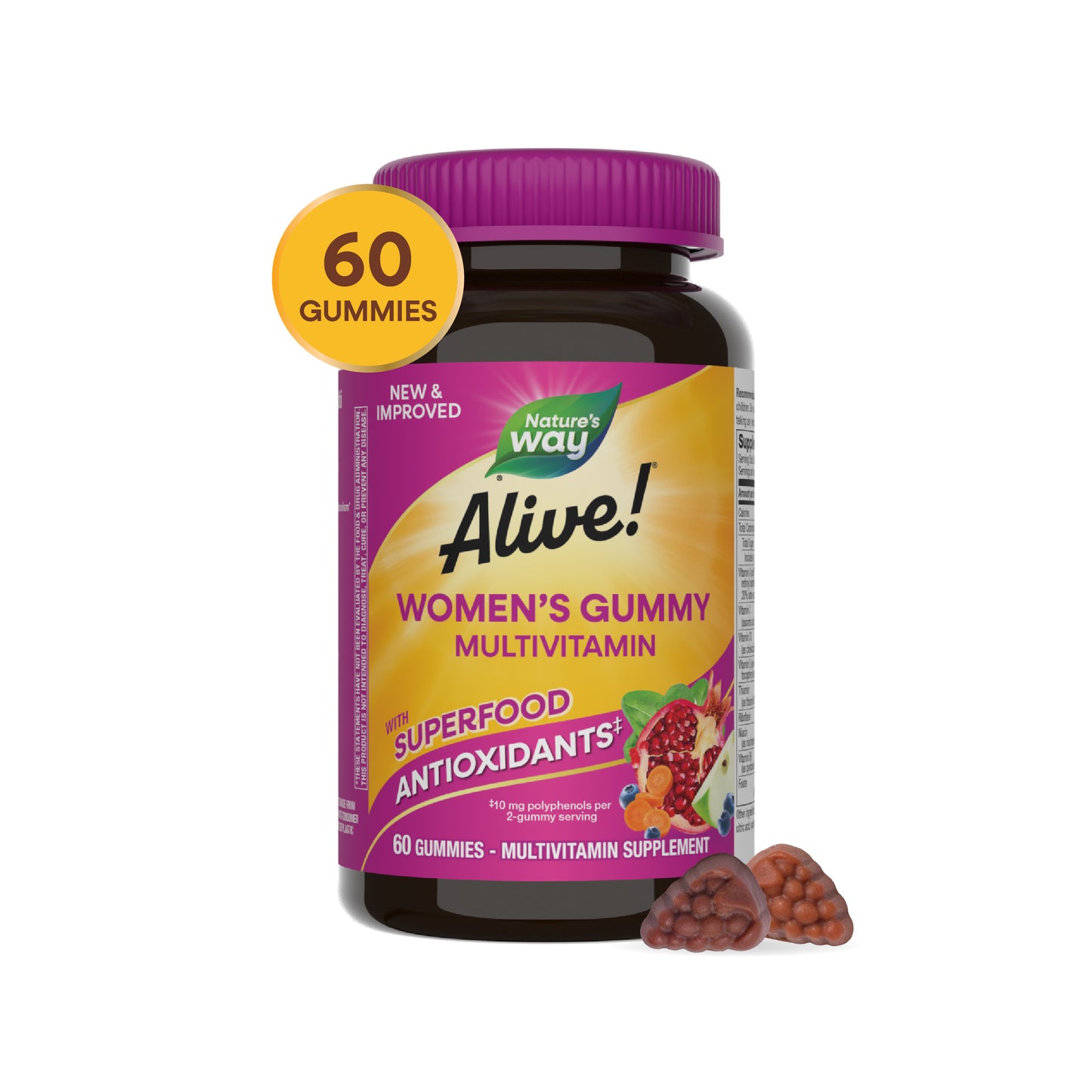 <{%MAIN7_15903%}>Nature's Way® | Alive!® Women's Gummy Multivitamin