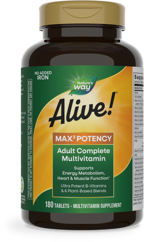 Natures's Way Alive!® Max3 Daily Multivitamin Without Iron Sku:14932