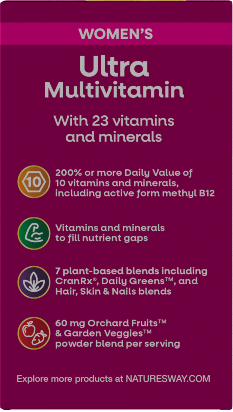 <{%MAIN4_15686%}>Nature's Way® | Alive!® Women's Ultra Multivitamin