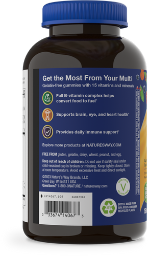 Nature's Way® | Alive!® Men's 50+ Gummy Multivitamin Sku:14067