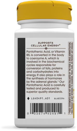 Nature's Way® | Pantothenic Acid Vitamin B5 Sku:40491