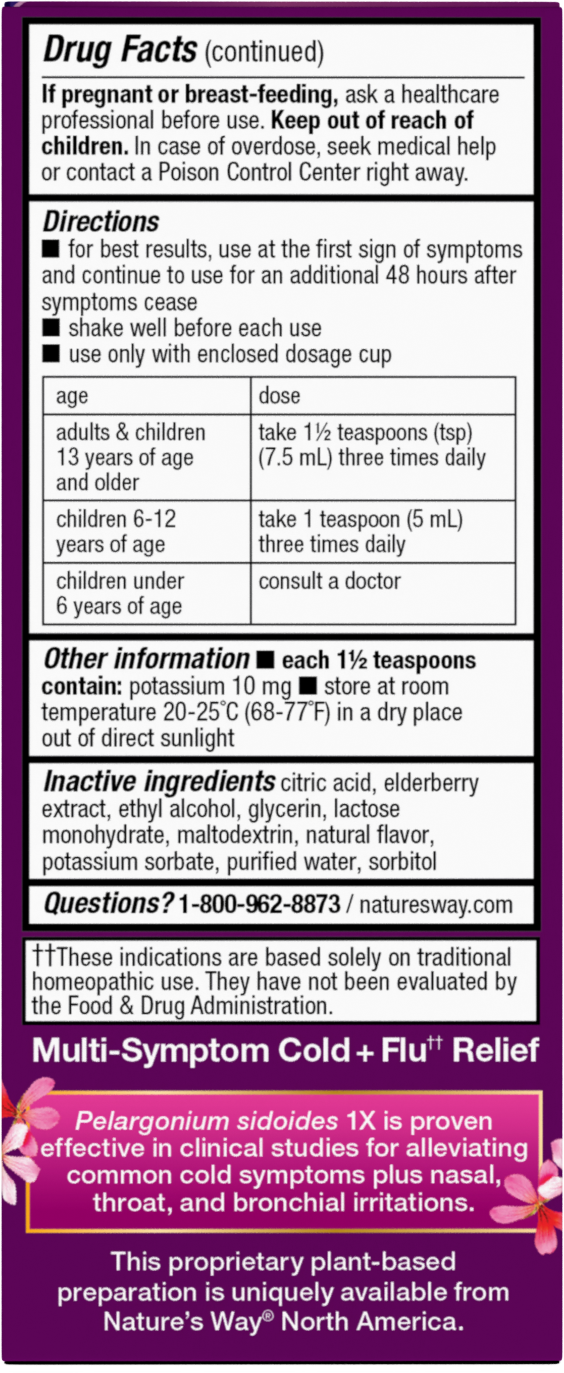 <{%MAIN3_15845%}>Nature's Way® | Umcka® Cold+Flu Elderberry Syrup