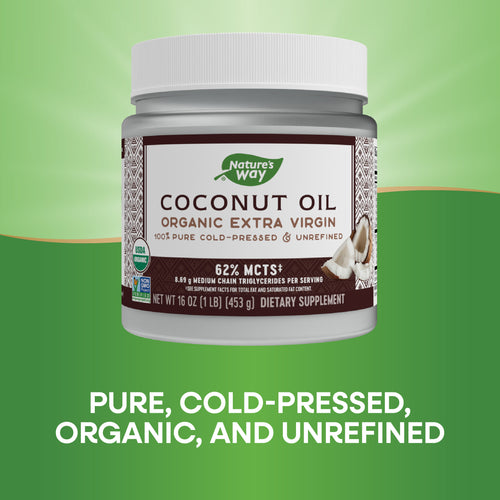 Nature's Way® | Organic Extra Virgin Coconut Oil Sku:15673