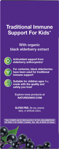 Nature's Way® | Sambucus Organic Immune Syrup for Kids Sku:15797