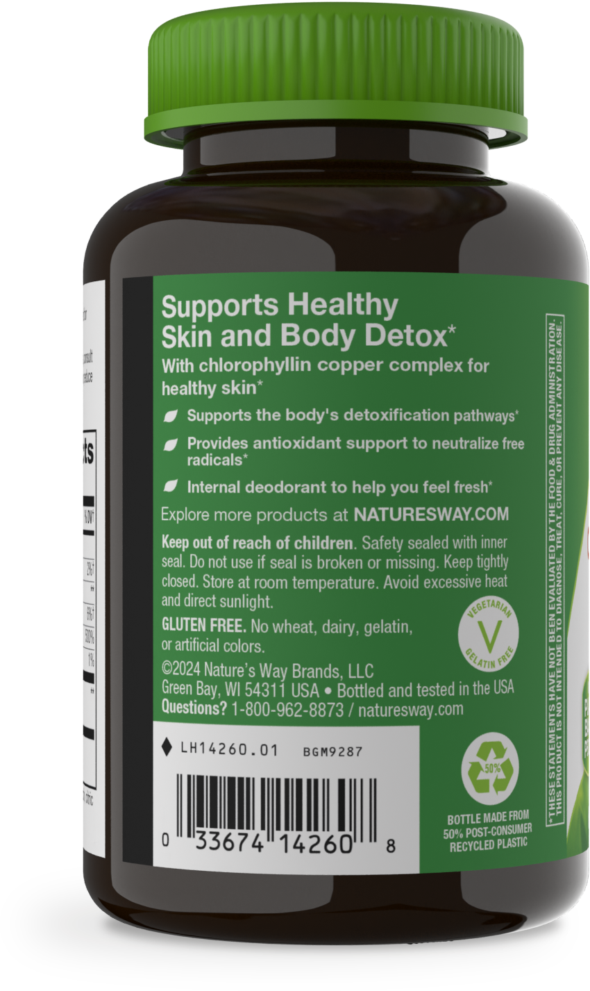 <{%MAIN3_14260%}>Nature's Way® | Chlorophyll Gummies