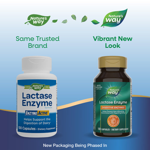 Nature's Way® | Lactase Enzyme Sku:47110