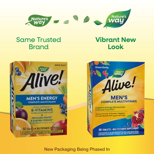 Nature's Way® | Alive!® Men's Complete Multivitamin Sku:13660