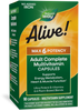 Natures's Way Alive!® Max6 Max Potency Daily Multivitamin-No Added Iron Sku:15092