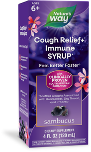 Sambucus Cough Relief + Immune Syrup