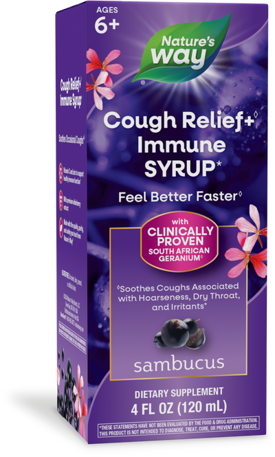 Sambucus Cough Relief + Immune Syrup