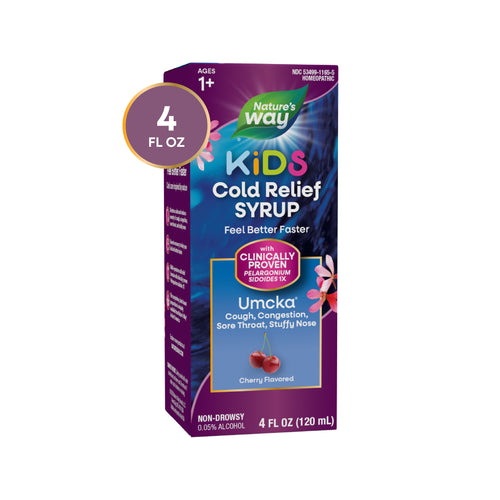 Nature's Way® | Umcka® Kids Cold Relief Syrup Sku:60165