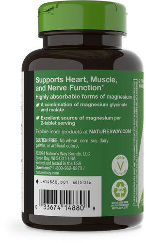 Nature's Way® | Magnesium Glycinate Complex Sku:14880