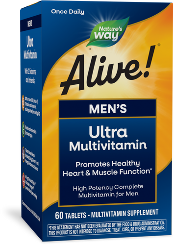 Natures's Way Alive!® Men’s Ultra Multivitamin Sku:15685