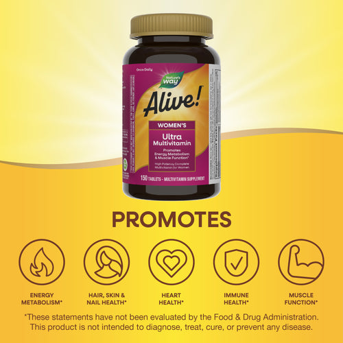 Nature's Way® | Alive!® Women's Ultra Multivitamin Sku:13718