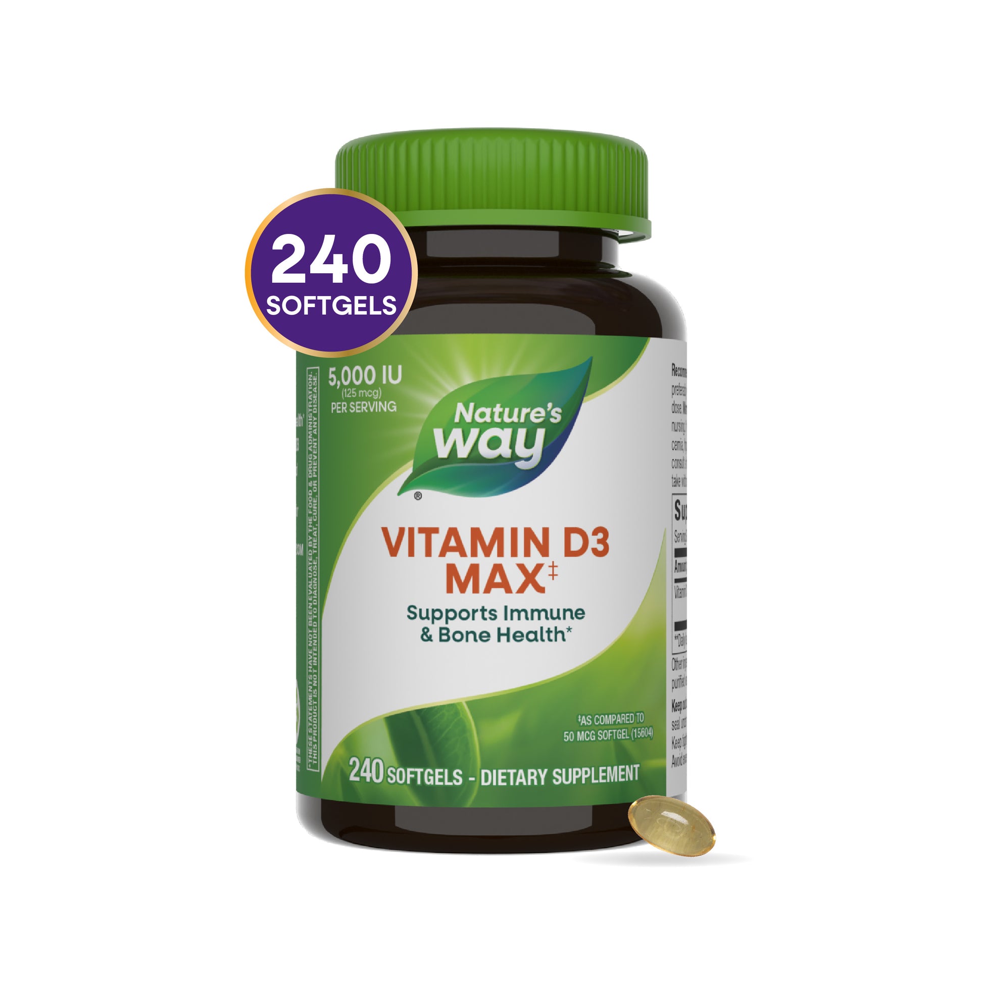 Nature's Way® | Vitamin D3 Max‡