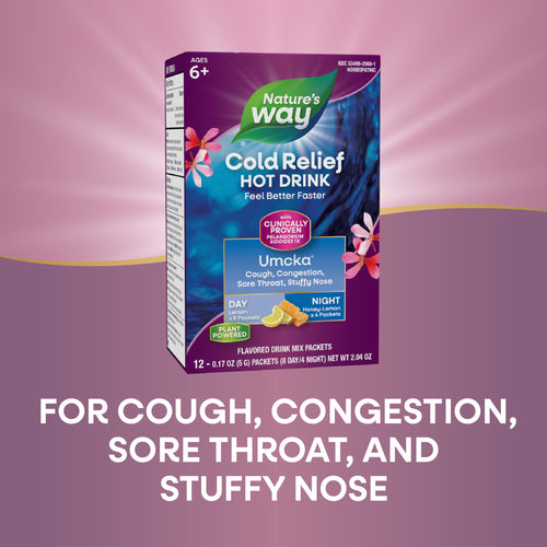 Nature's Way® | Umcka® Cold Care Day+Night Soothing Hot Drink Sku:10601