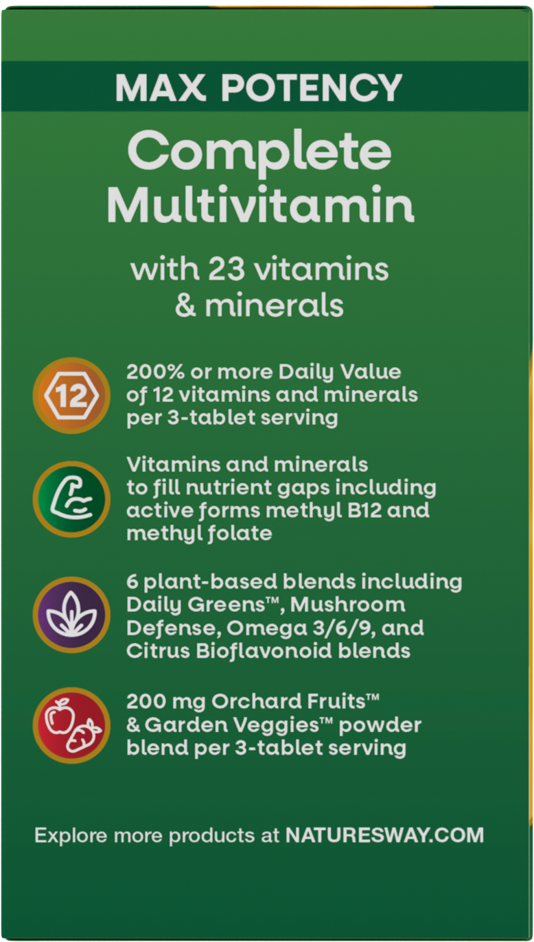 <{%MAIN4_14927%}>Nature's Way® | Alive!® Max3 Potency Multivitamin
