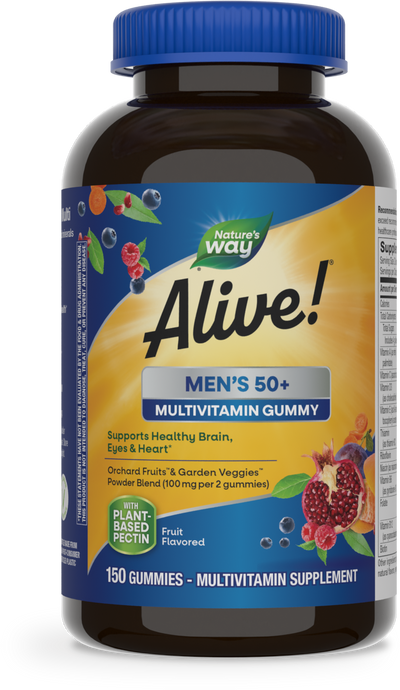 Alive!® Men’s 50+ Gummy Multivitamin