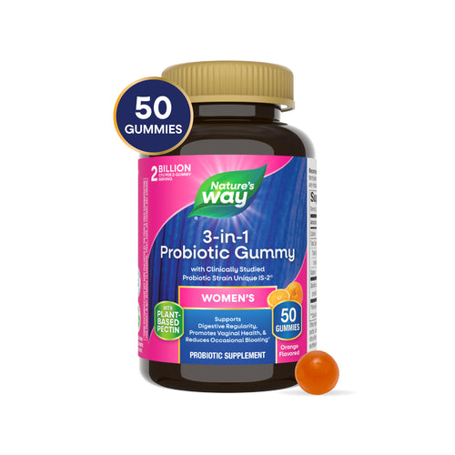 Nature's Way® | 3-in-1 Probiotic Women's Gummy Sku:14719