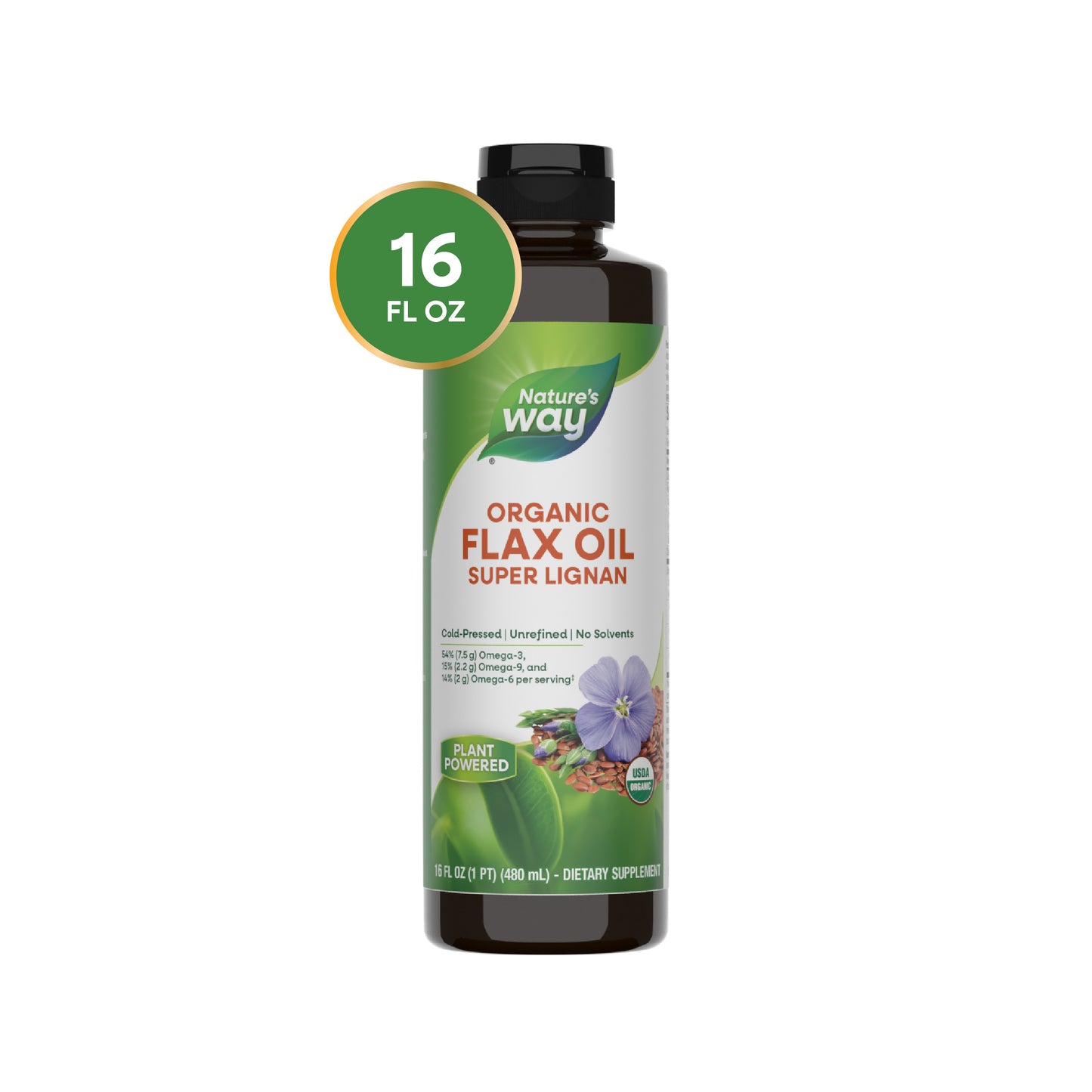<{%MAIN2_15428%}>Nature's Way® | Organic Flax Oil Super Lignan