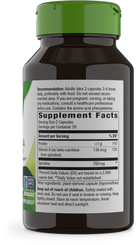 Nature's Way® | Spirulina Micro-Algae Sku:17200