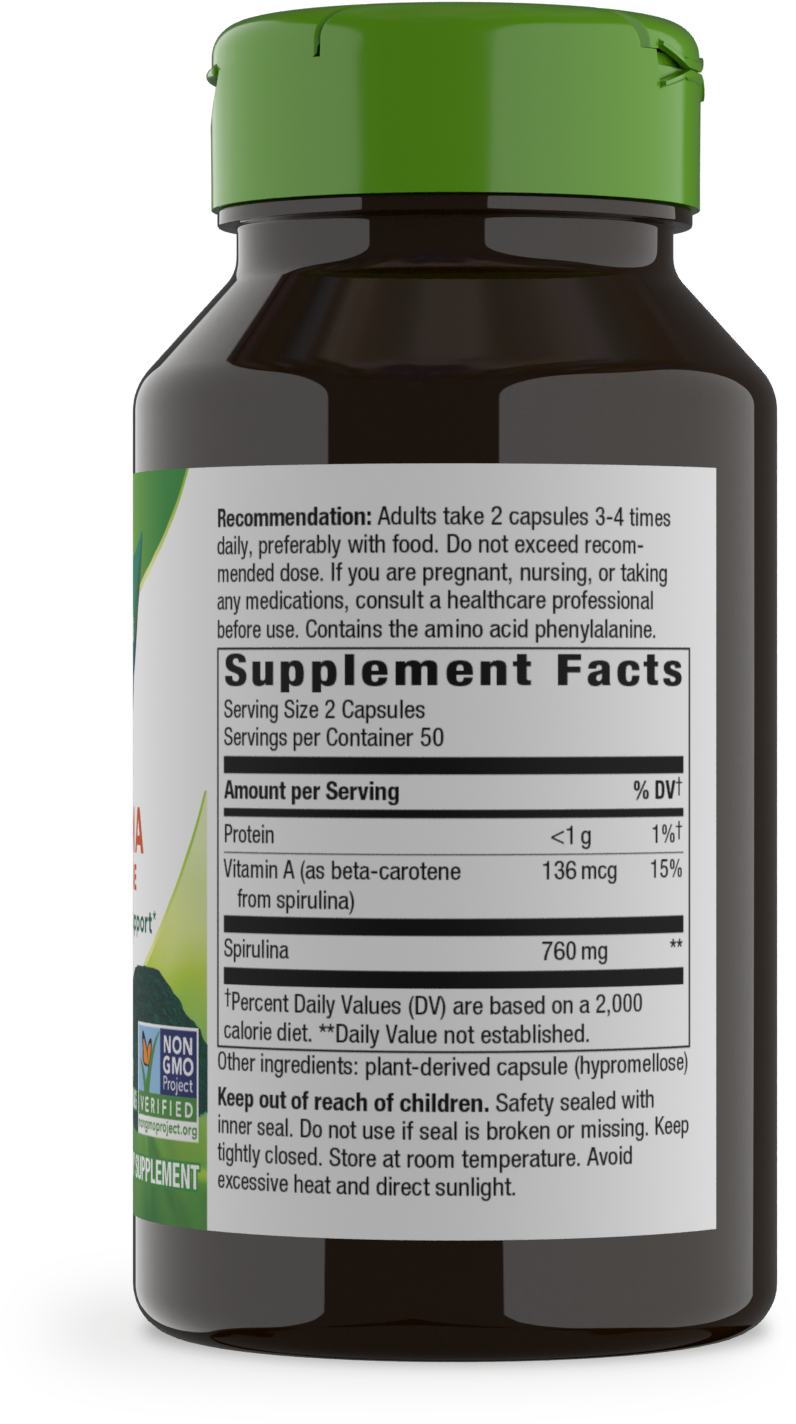 <{%MAIN2_17200%}>Nature's Way® | Spirulina Micro-Algae