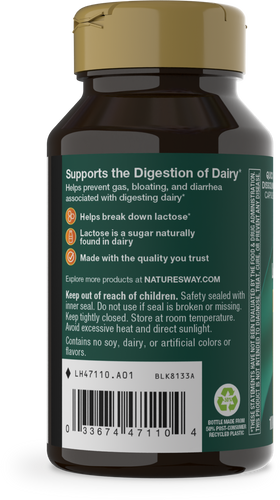 Nature's Way® | Lactase Enzyme Sku:47110