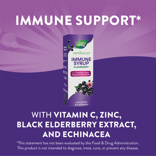 Nature's Way® | Sambucus Immune Syrup Sku:15333