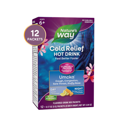 Nature's Way® | Umcka® Cold Care Day+Night Soothing Hot Drink Sku:10601