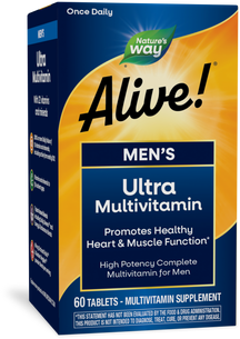 Alive!® Men’s Ultra Multivitamin