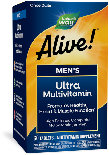 Natures's Way Alive!® Men’s Ultra Multivitamin Sku:15685