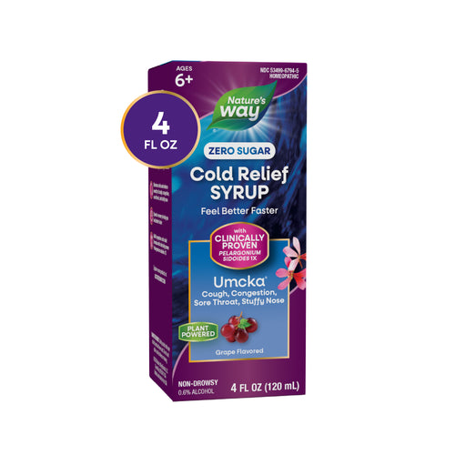 Nature's Way® | Umcka® Zero Sugar Cold Relief Syrup Sku:15794