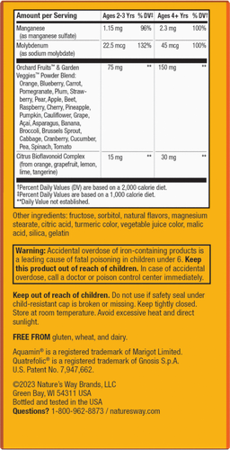 Nature's Way® | Alive!® Kids Chewable Multivitamin Sku:15786