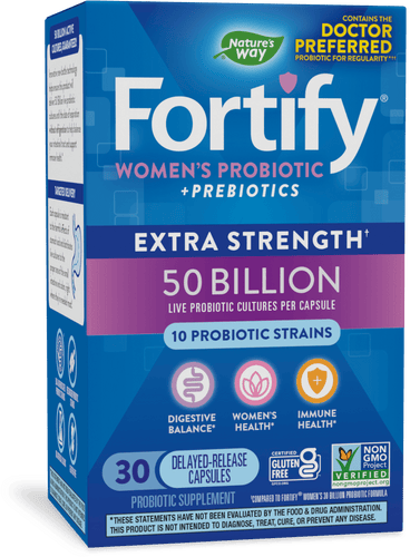 Natures's Way Fortify® Women’s 50 Billion Daily Probiotic Sku:11581