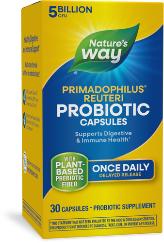 Natures's Way Primadophilus® Reuteri Probiotics Sku:14240