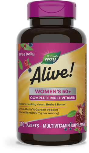 Natures's Way Alive!® Women’s 50+ Complete Multivitamin Sku:13901