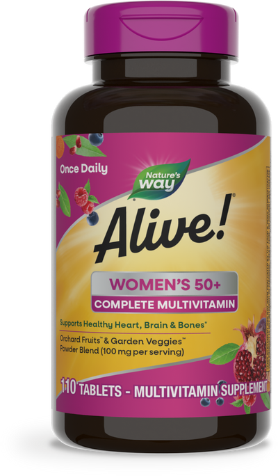 Alive!® Women’s 50+ Complete Multivitamin