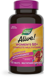 Alive!® Women’s 50+ Complete Multivitamin