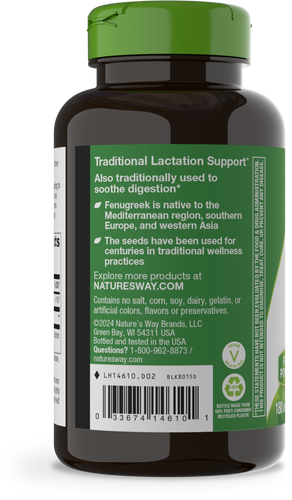 Nature's Way® | Fenugreek Seed Sku:14610