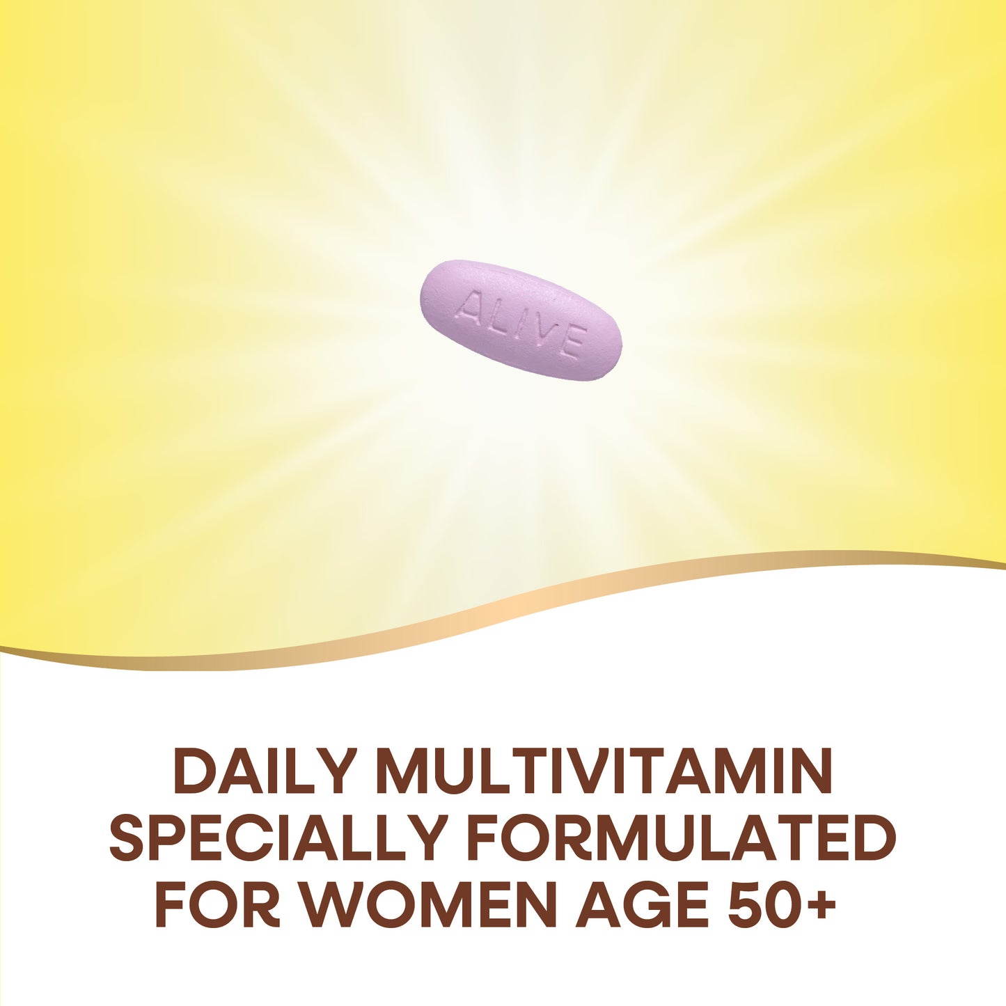 <{%MAIN5_13662%}>Nature's Way® | Alive!® Women's 50+ Complete Multivitamin