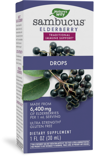 Natures's Way Sambucus Drops - Short Expiration Sale² Sku:10493E