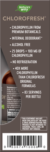 Nature's Way® | Chlorofresh (Mint) 40X Drops Sku:10008